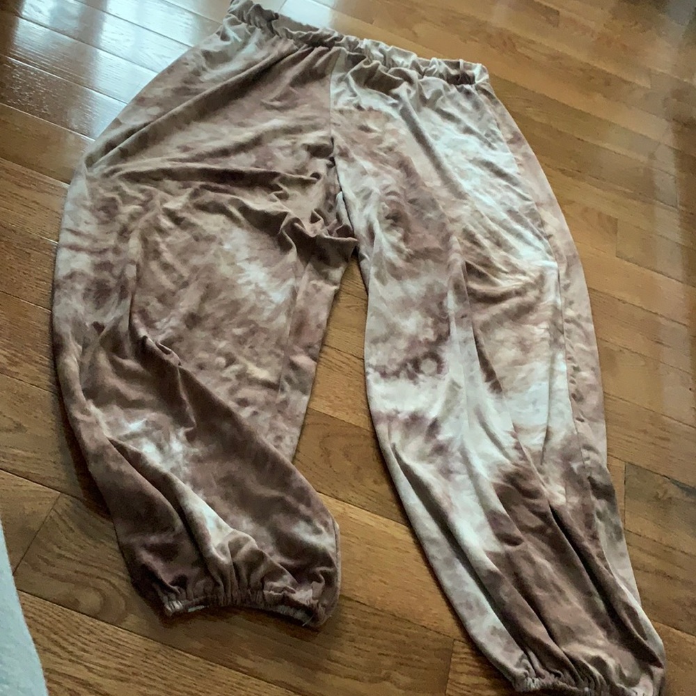 Tie die joggers